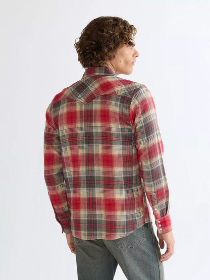 Koszula Wrangler Regular Western Shirt Chili Pepper
