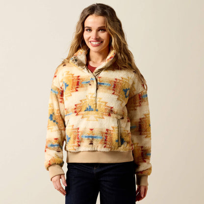 Bluza Polarowa Ariat Berber Sweatshirt Sand Sunset