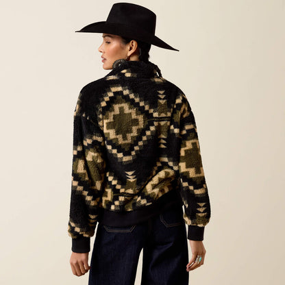 Bluza Polarowa Ariat Berber Sweatshirt Black Olive