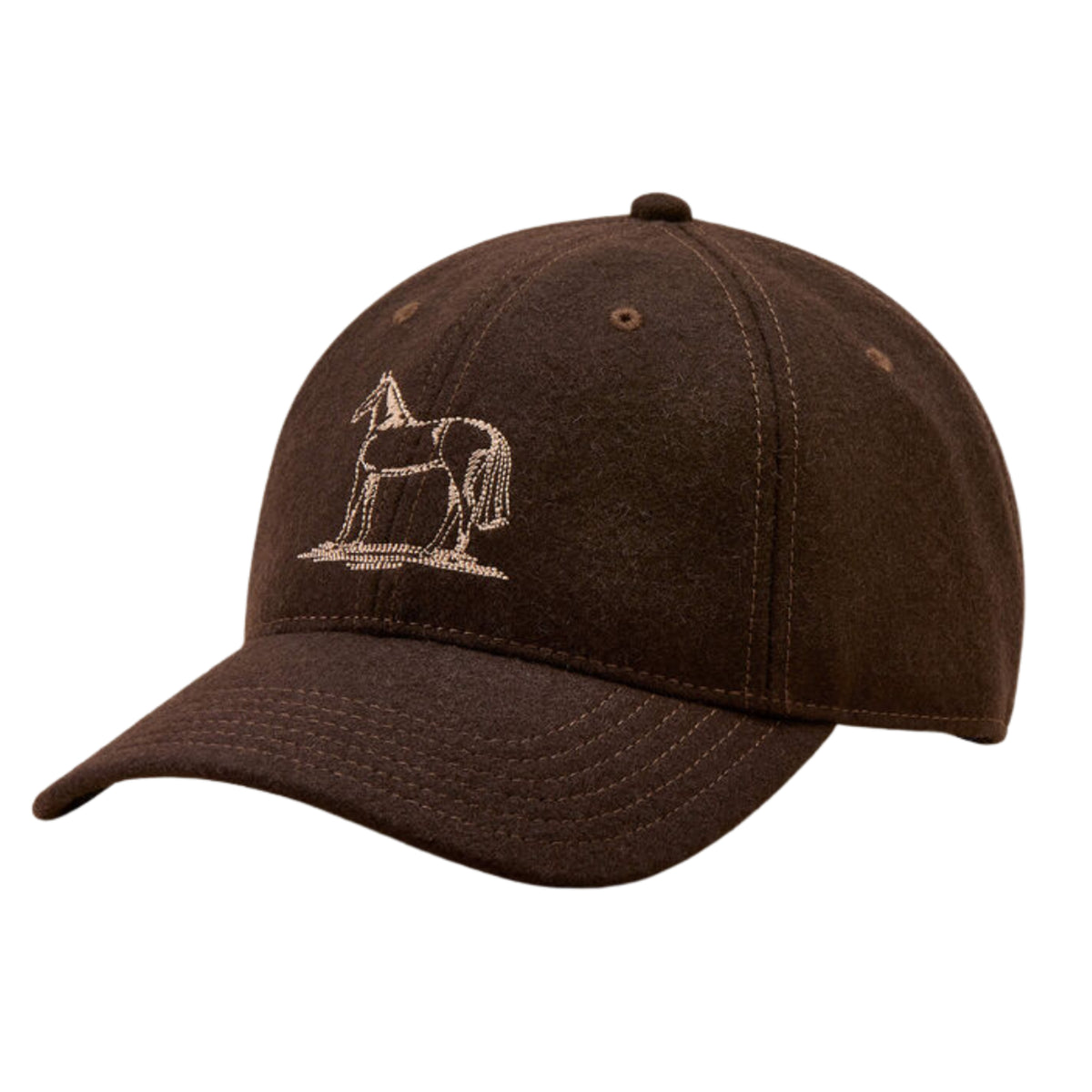 Czapka Ariat ADT Wool Country Cap - Dark Chocolate