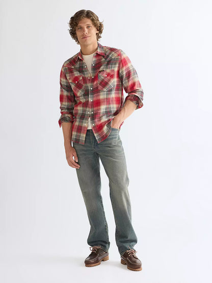 Koszula Wrangler Regular Western Shirt Chili Pepper