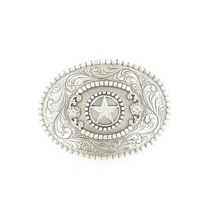 Klamra Nacona Silver Star Filigree Swirl
