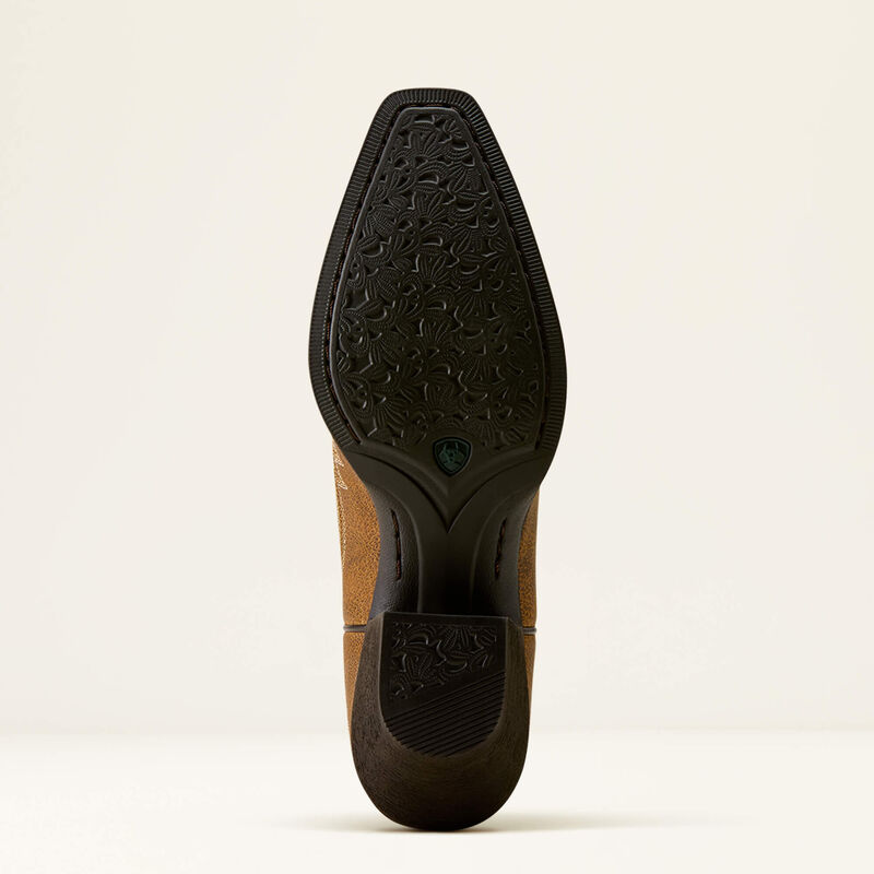 Kowbojki damskie Ariat Round Up Collins D Toe – Brown Bomber
