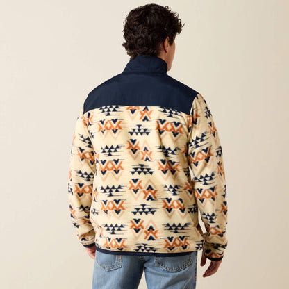 Bluza Męska Ariat Basis Fleece Pullover Southwestern Sand