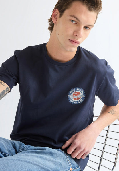 T-shirt Wrangler Dark Sapphire American Tee