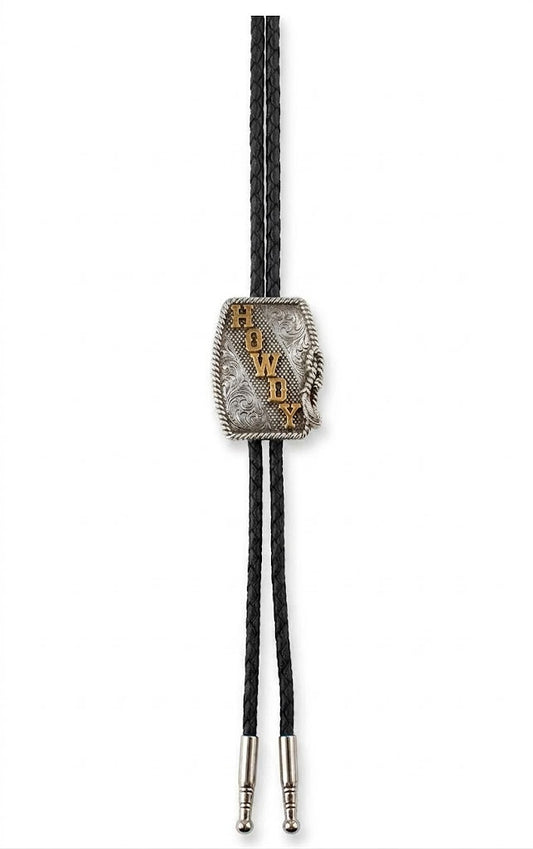 Bolo Tie Howdy Western