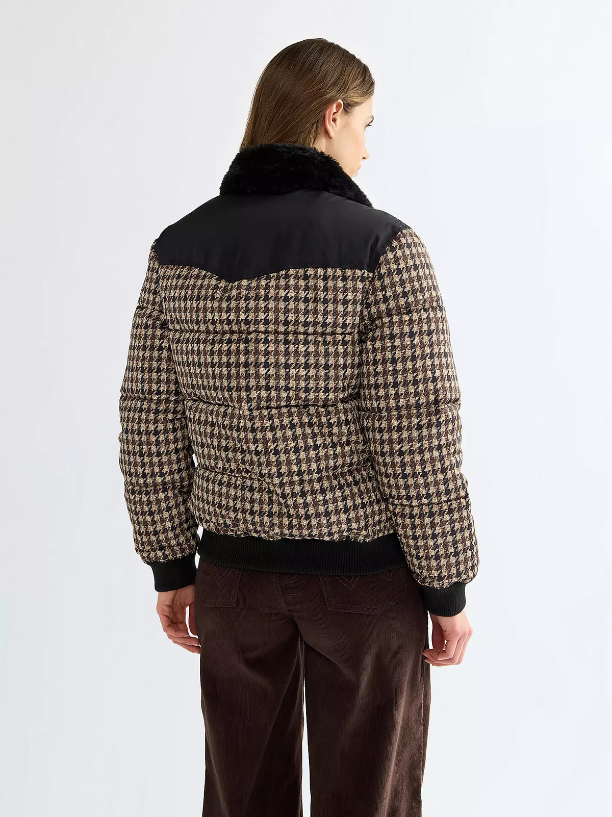 Kurtka damska Wrangler - Regular Western Puffer
