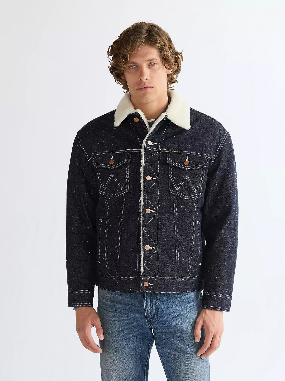 Kurtka Męska Wrangler - Relaxed Sherpa Anti Fit Jacket