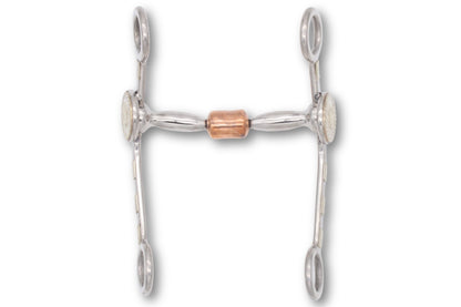 Czanka Western ze srebrnym Concho i Copper Roller