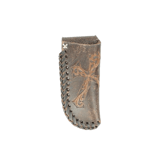 Etui na nóż Nocona Distressed Brown Leather