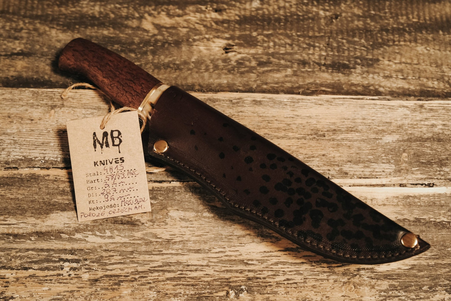 Nóż Custom MB KNIVES
