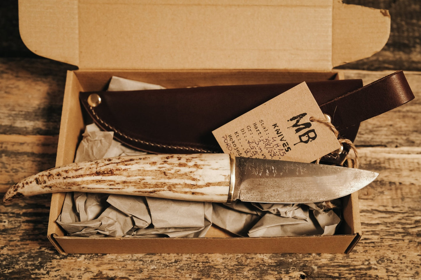 Nóż Custom MB KNIVES