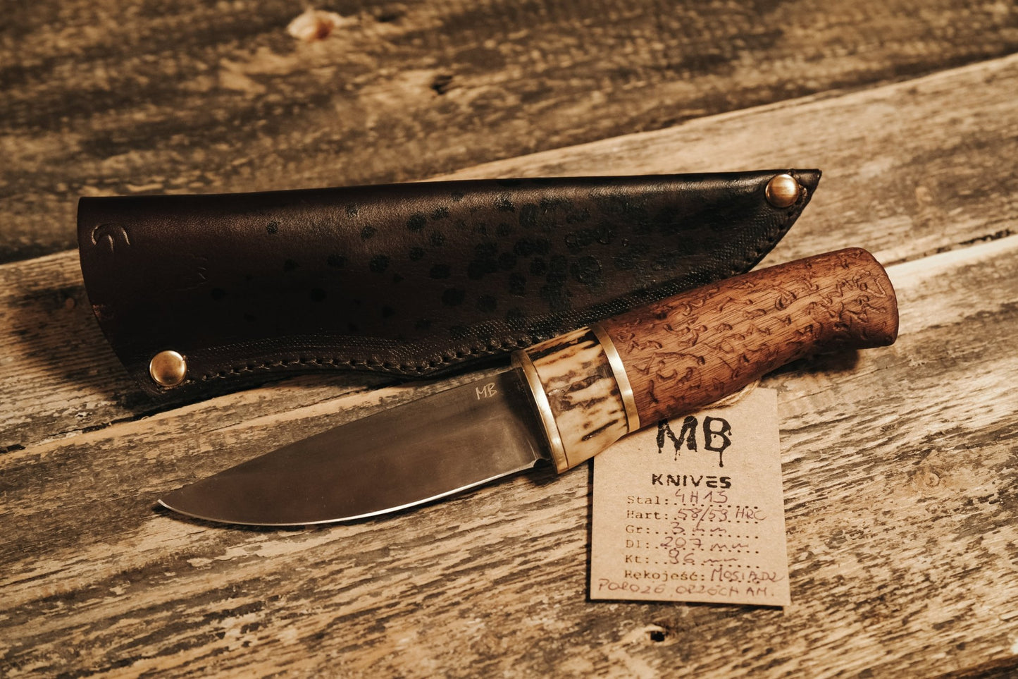 Nóż Custom MB KNIVES