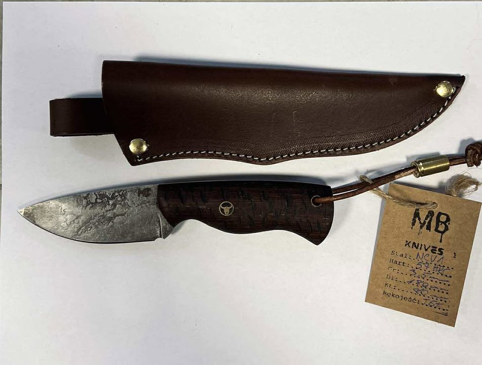 Ręcznie kuty nóż MB KNIVES no*2