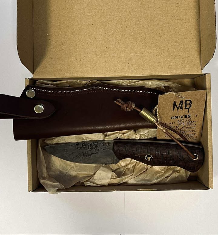 Ręcznie kuty nóż MB KNIVES no*2