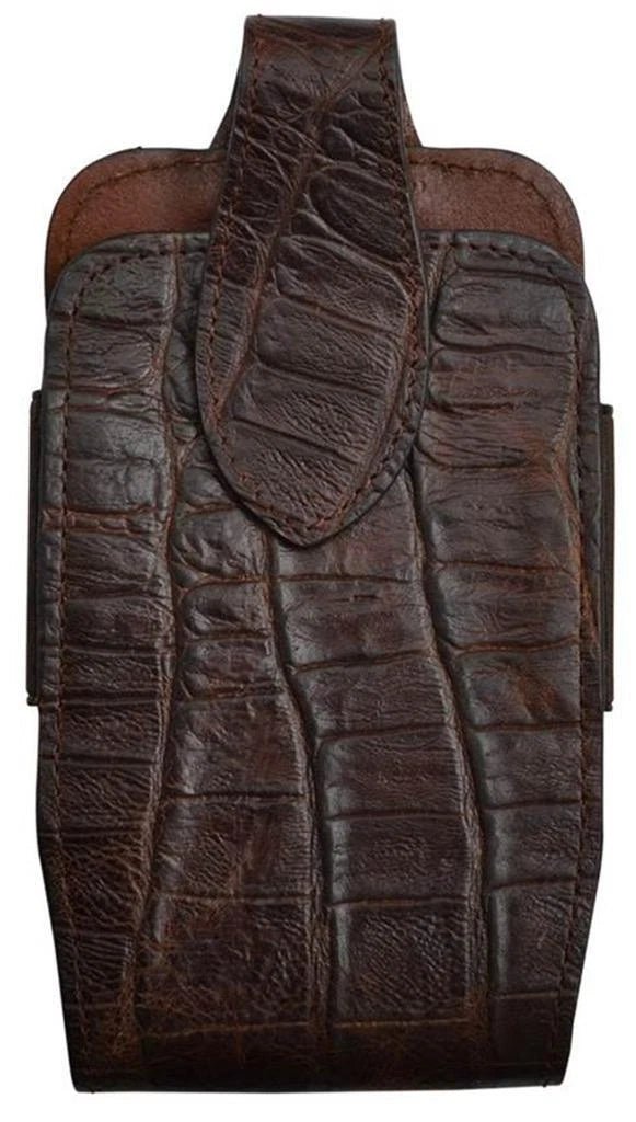 Skórzane Etui na Telefon  Caiman Brown