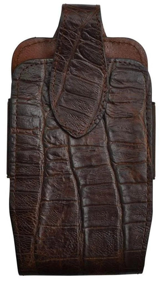 Skórzane Etui na Telefon  Caiman Brown