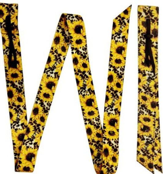 Tie Strap & Off Billet Yellow Sunflower -komplet