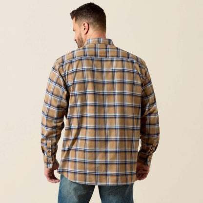 Koszula Męska Western Work Shirt DuraStretch Sand Plaid