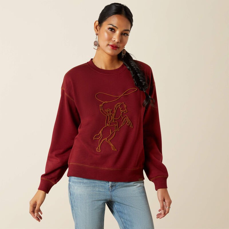 Bluza Ariat Lasso CABERNET
