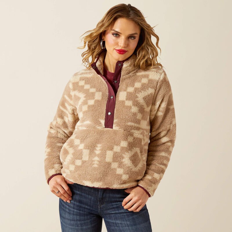 Bluza damska Ariat Berber Snap Front