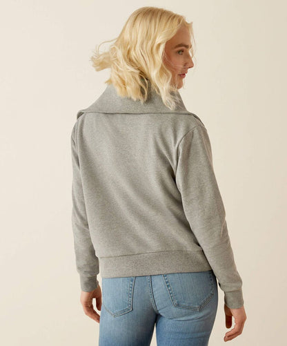 Bluza damska Ariat Fern 1/2 Zip -Heather Grey