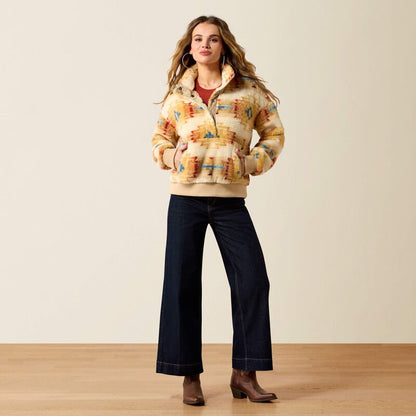 Bluza Polarowa Ariat Berber Sweatshirt Sand Sunset