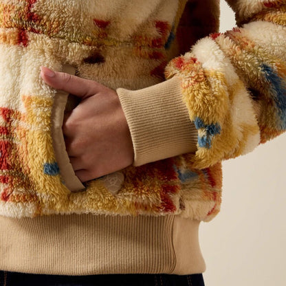 Bluza Polarowa Ariat Berber Sweatshirt Sand Sunset