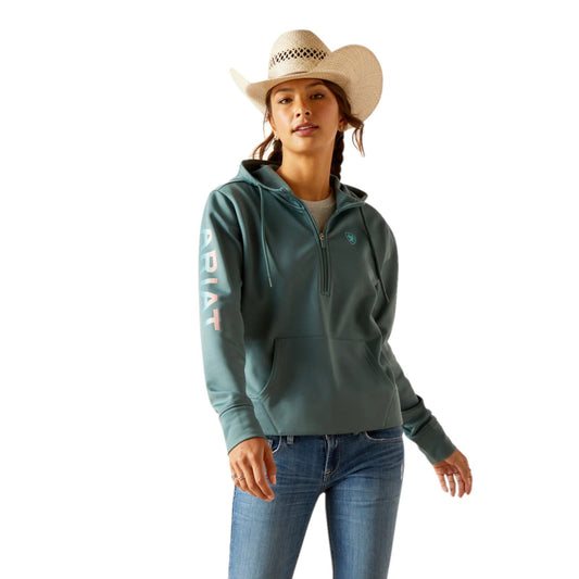 Bluza z kapturem damska Ariat TEK Zip North Atlantic