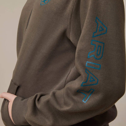 Damska bluza Ariat Logo Zip Sweatshirt