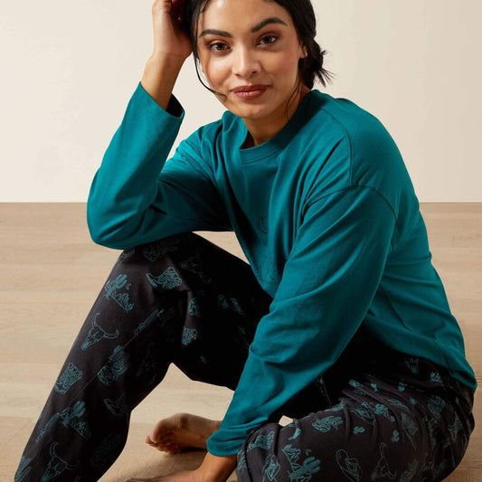 Piżama Ariat Women Dreams- Deserted Print