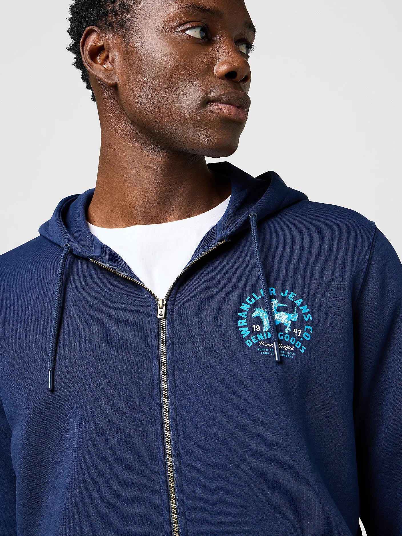 Bluza męska Wrangler Hoodie Navy