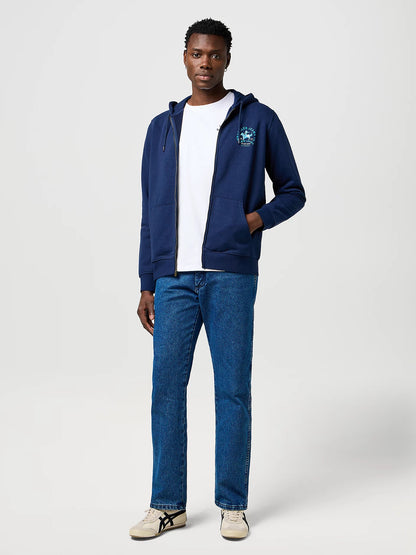 Bluza męska Wrangler Hoodie Navy