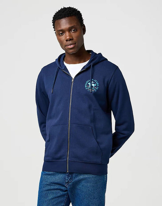 Bluza męska Wrangler Hoodie Navy