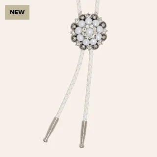 Bolo Double S Crystal and Pearl