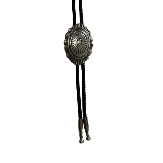 Bolo Oval Concho