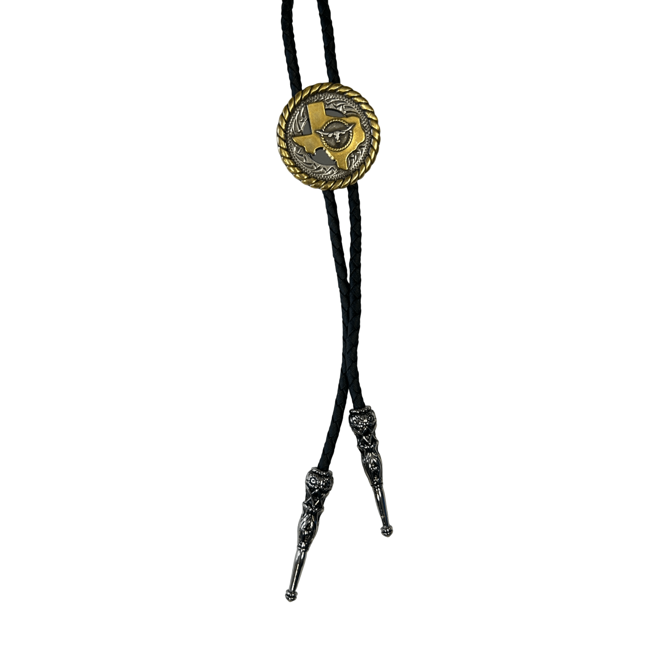 Bolo Tie Western Texas State & Longhorn