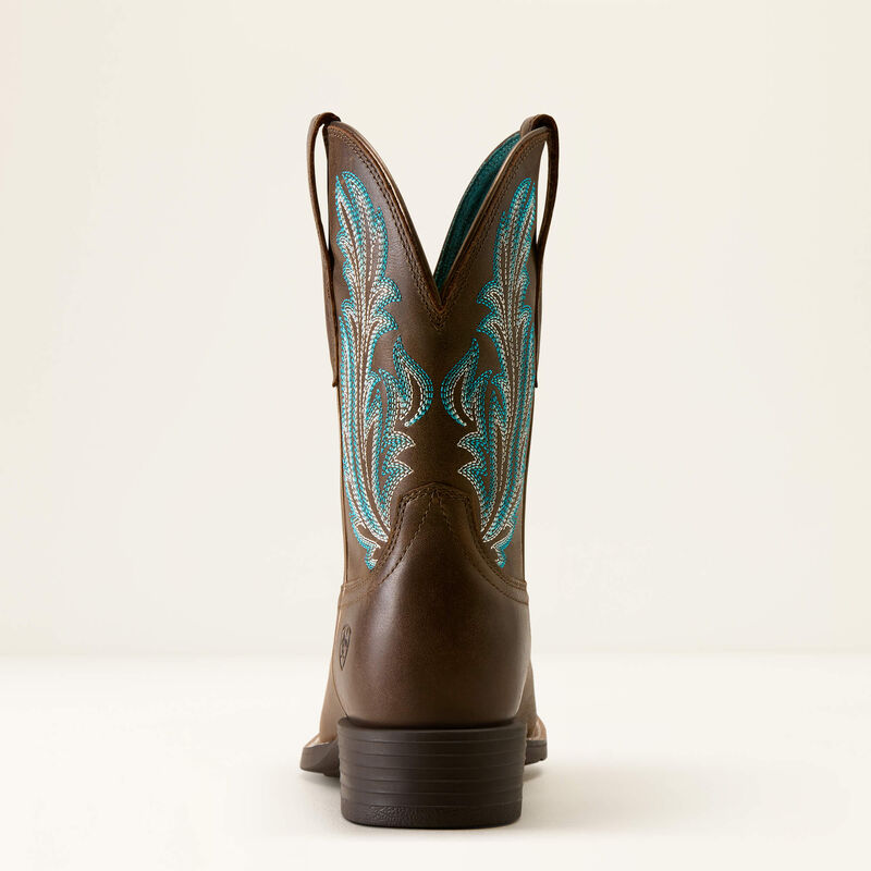 Kowbojki Damskie Round Up Filly Wide Square Toe