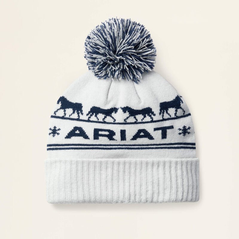 Czapka Ariat Apres Ski Beanie Off White