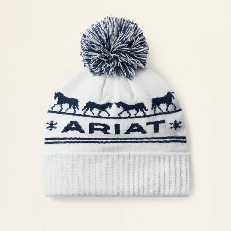 Czapka Ariat Apres Ski Beanie Off White