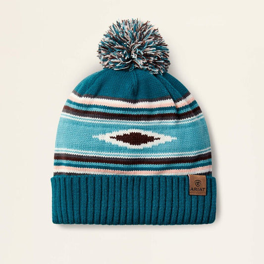 Czapka Ariat Serape Turquise