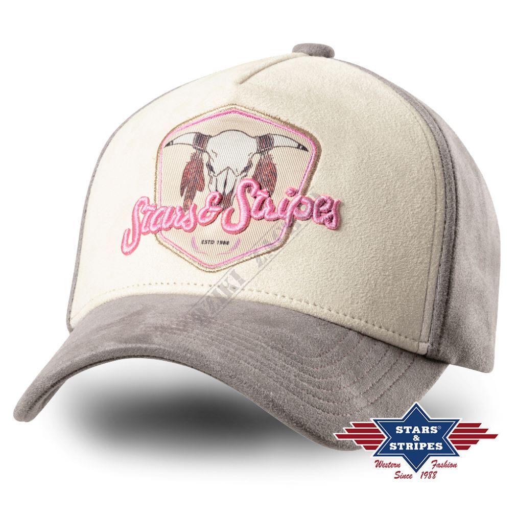 Czapka z daszkiem Stars & Stripes TC Buffalo pink