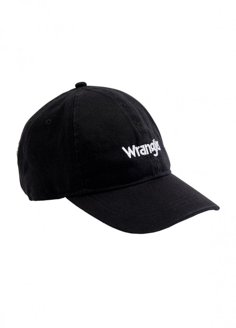 Wrangler Logo Cap black