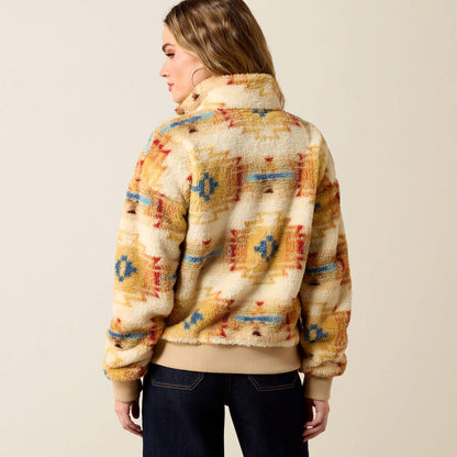 Bluza Polarowa Ariat Berber Sweatshirt Sand Sunset