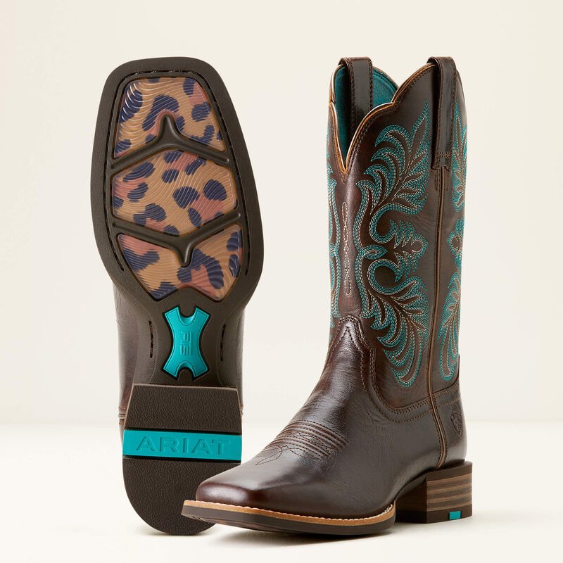 Kowbojki Damskie Ariat Gillette - Arizona Brown