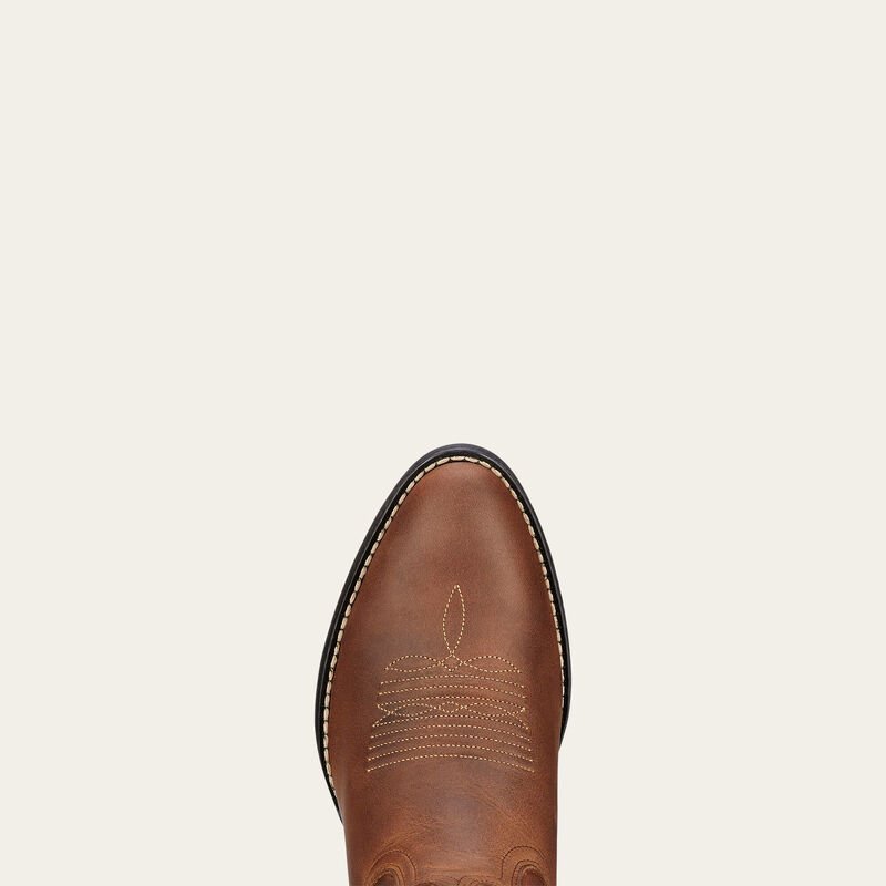 Kowbojki Damskie Ariat Heritage R Toe brązowe