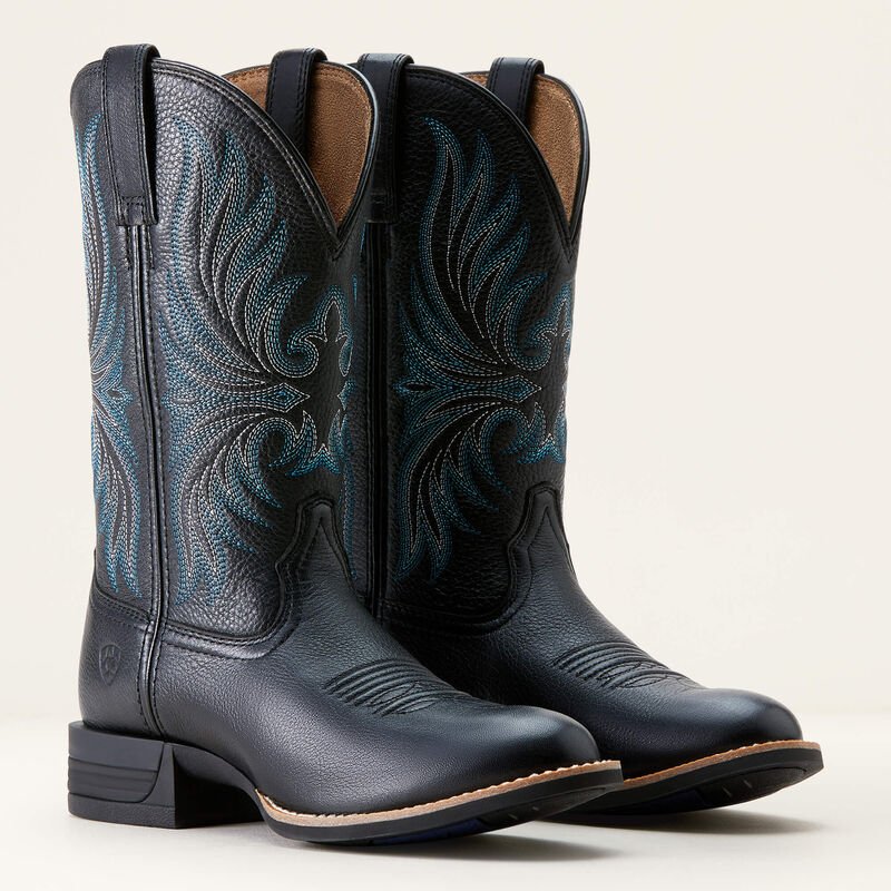 Kowbojki damskie Ariat Ranahan BLACK DEERTAN