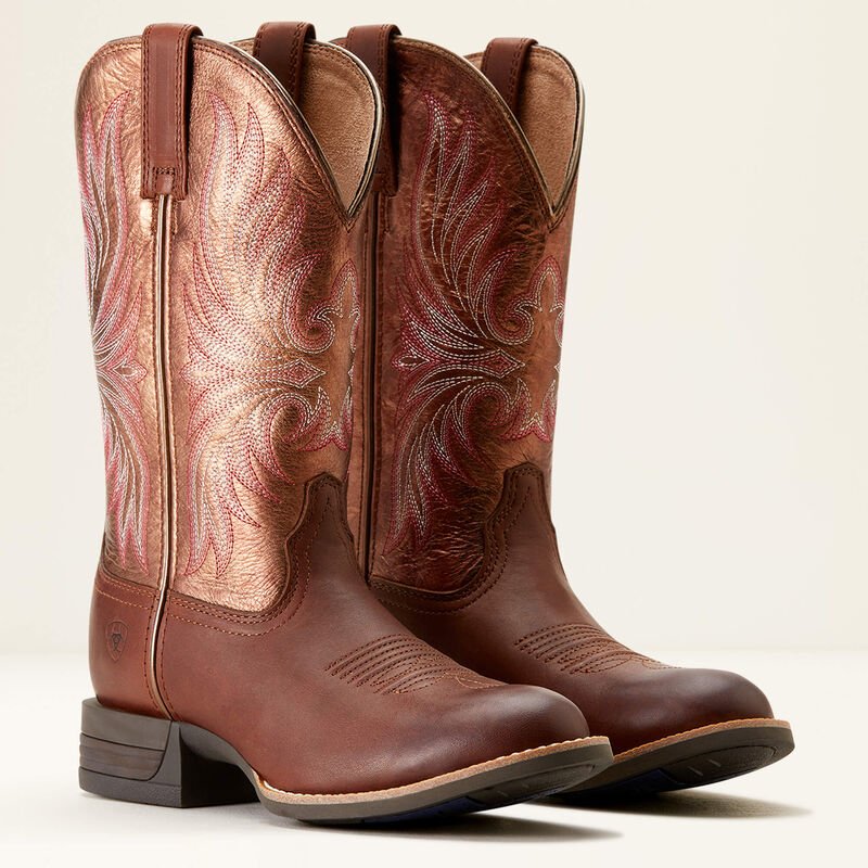 Kowbojki damskie Ariat Ranahan SIENNA SADDLE|RUSTY RED