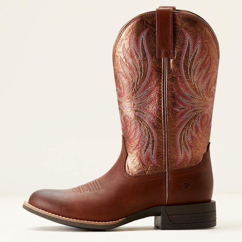 Kowbojki damskie Ariat Ranahan SIENNA SADDLE|RUSTY RED