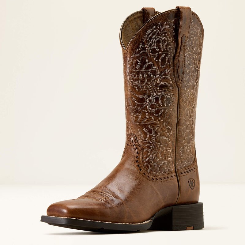 Kowbojki damskie Ariat Round Up Remuda AGED TAN